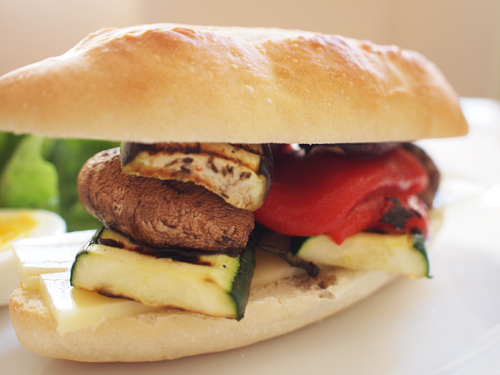 Grilled Veggie Sandwich Grilled Veggie Sandwich